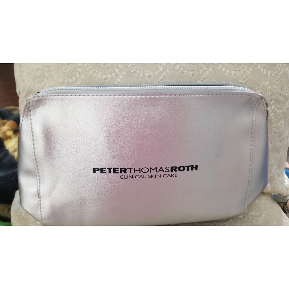 The Peter Thomas Roth Silver Travel Bag